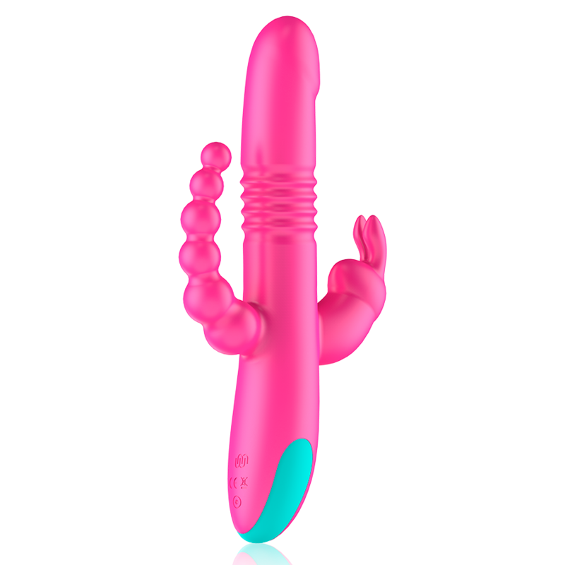 HAPPY LOKY - Donald Triple Stimulation Device: Anal, G – Spot & Clitor
