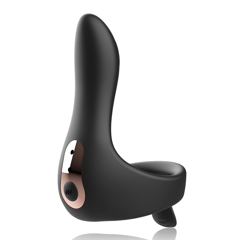 Elevate your pleasure with the Anbiguo Cock Ring Stimulator. 8 vibration modes, glans and perineum stimulation, USB rechargeable, and compatible with Watchme wireless tech.5