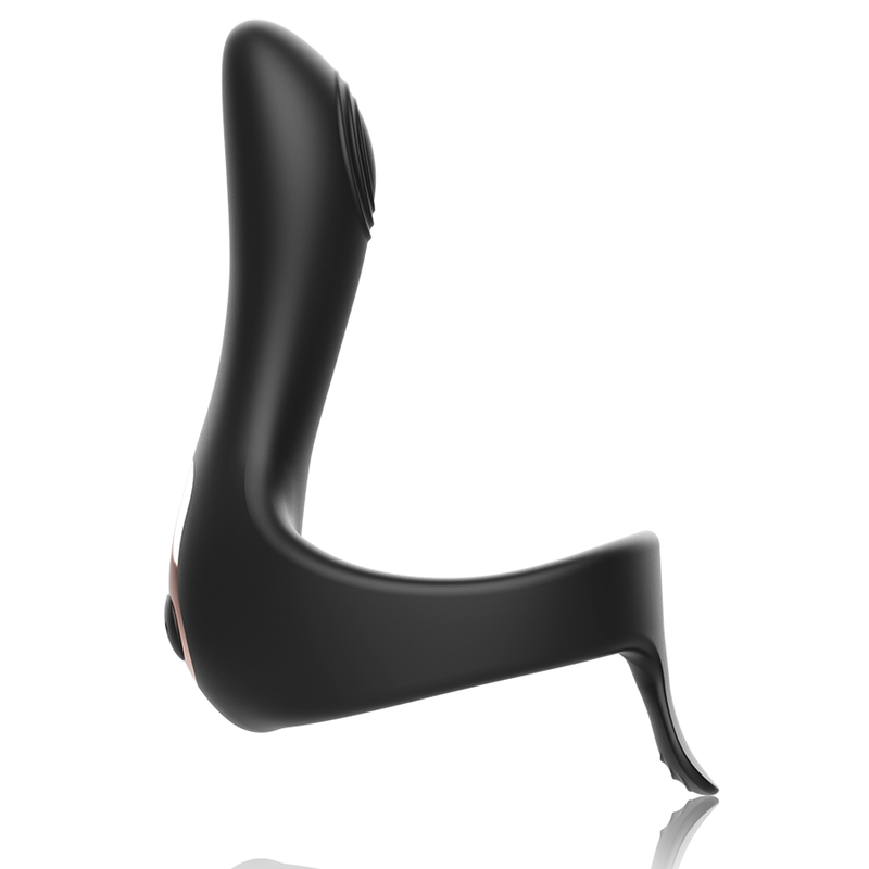 Elevate your pleasure with the Anbiguo Cock Ring Stimulator. 8 vibration modes, glans and perineum stimulation, USB rechargeable, and compatible with Watchme wireless tech.6