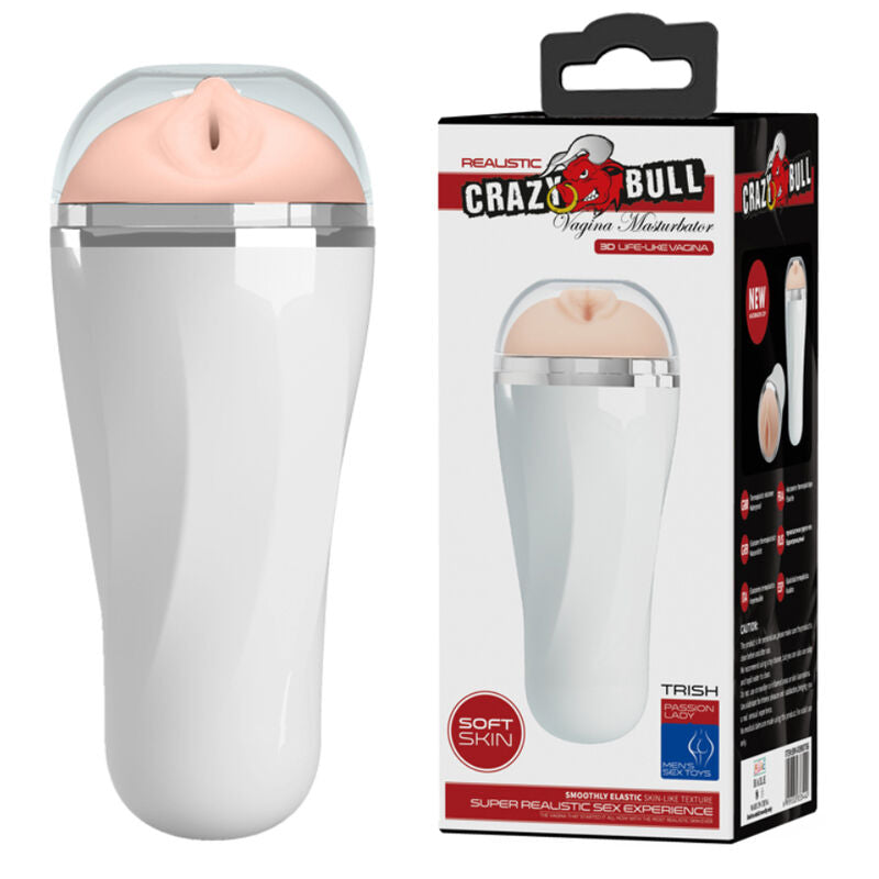 CRAZY BULL - DelighToys Crazy Bull Trish 3D Life – Like Masturbator