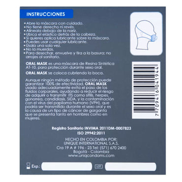 Uniq Classic Latex-Free Oral Sex Protection Dam – 1 Pack Condoms – Condoms – product photo 2