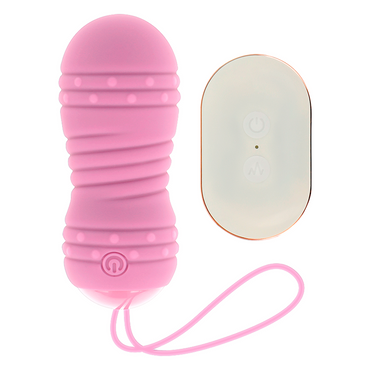 Ohmama - Remote Control Egg 7 Modes Rotation Pink