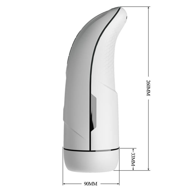 PRETTY LOVE - Marissa Male Masturbator Vibration, Heat, Voice, and Sucti