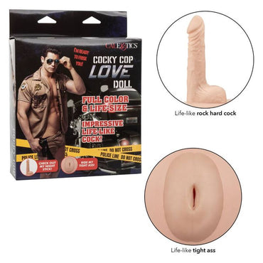 California Exotics Cocky Cop Life-Size Inflatable Love Doll – Sex Dolls – product photo 2