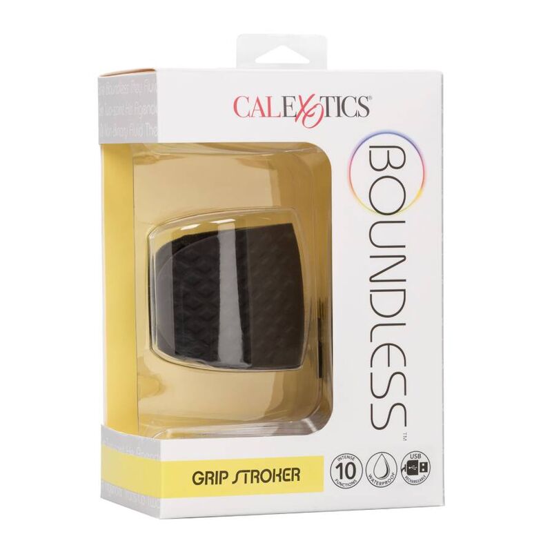 DelighToys - Boundless Grip Stroker – Handheld Silicone Vibrating Stroke
