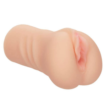CalExotics Thrills Male Masturbator offers lifelike Pure Skin texture, intense suction, and compact design. Available in 3 styles: Queen of Mars, She Naughty, First Time.1