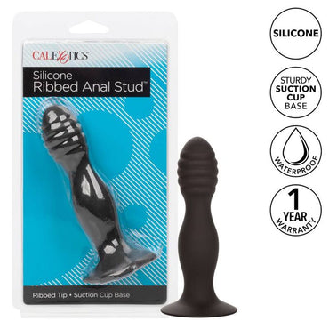 California Exotics Silicone Ribbed Anal Stud – Anal Training & Dilators – product photo 2