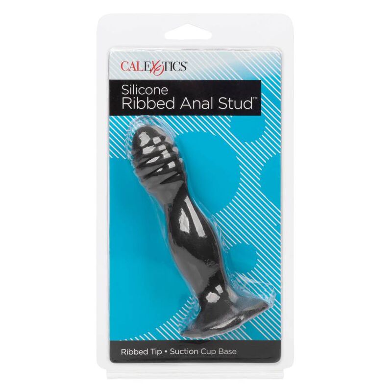 DelighToys - California Exotics Silicone Ribbed Anal Stud by DelighToys