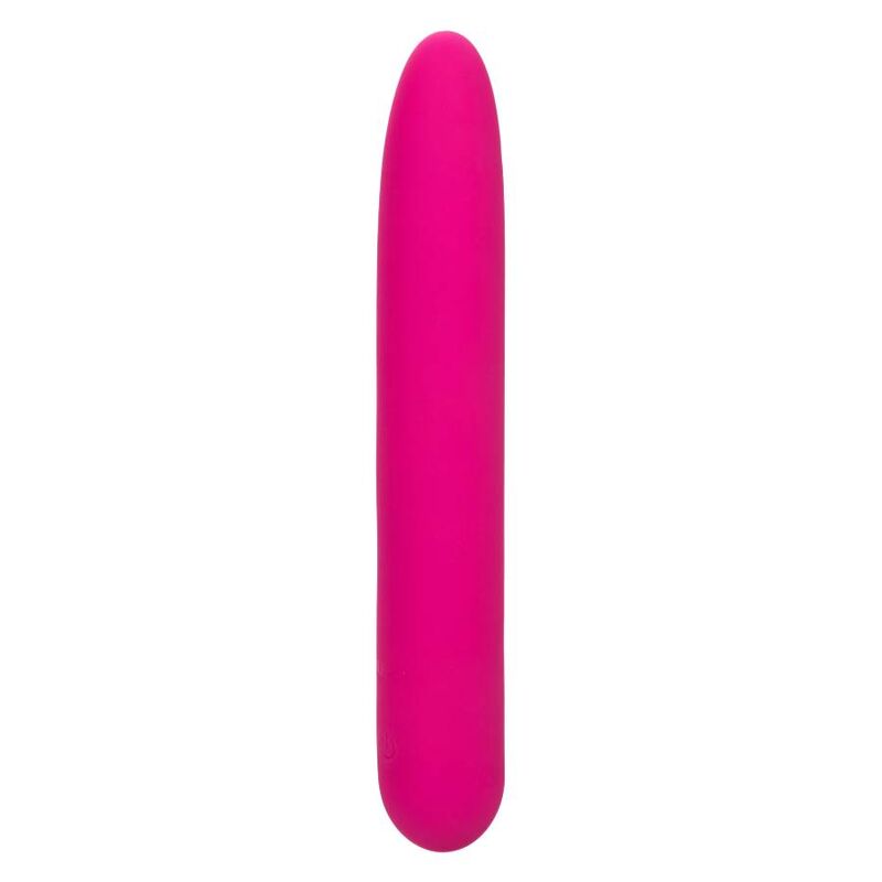 CalExotics Bliss Silicone Vibrator offers 10 speeds, a seamless soft tip, liquid silicone design, USB recharge, and memory chip for smooth, powerful pleasure sessions.8
