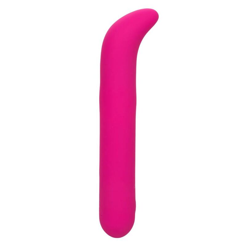 CalExotics Bliss G-spot Vibe offers 10 powerful speeds, curved soft tip, liquid silicone design, USB recharge, and memory chip for ultimate internal pleasure.0