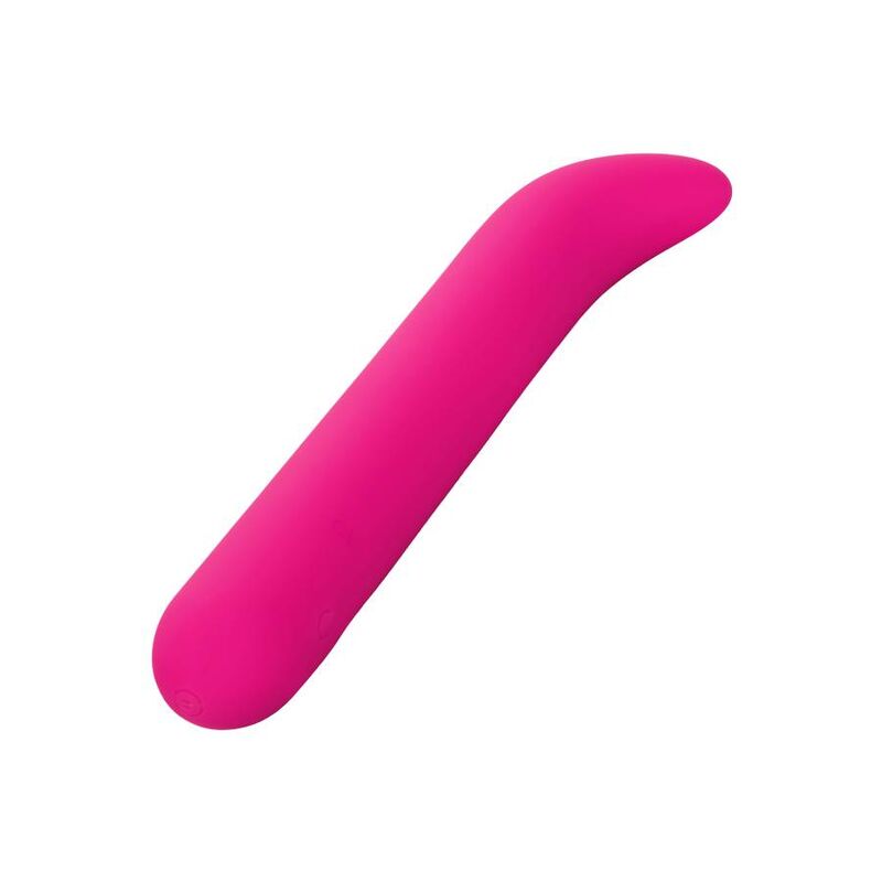 CalExotics Bliss G-spot Vibe offers 10 powerful speeds, curved soft tip, liquid silicone design, USB recharge, and memorfy chip for ultimate internal pleasure.1