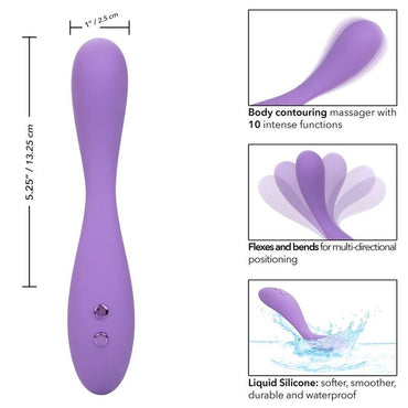 California Exotics Contour Demi Flexible Silicone Vibrator – Vibrators – product photo 2
