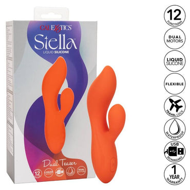 California Exotics Stella Liquid Silicone Dual Teaser Vibrator – Vibrators – product photo 2