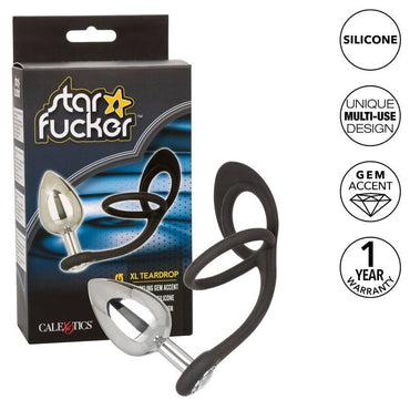 California Exotics Star Fucker XL Teardrop Butt Plug – Butt Plugs – product photo 2