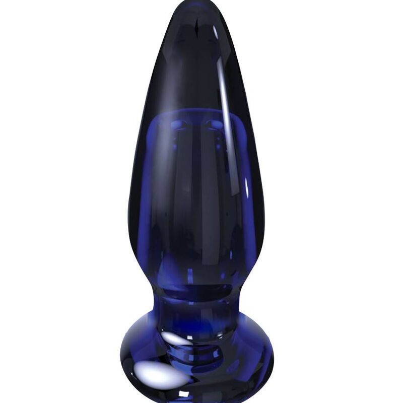 DelighToys - The Shining Vibrating Glass Anal Plug