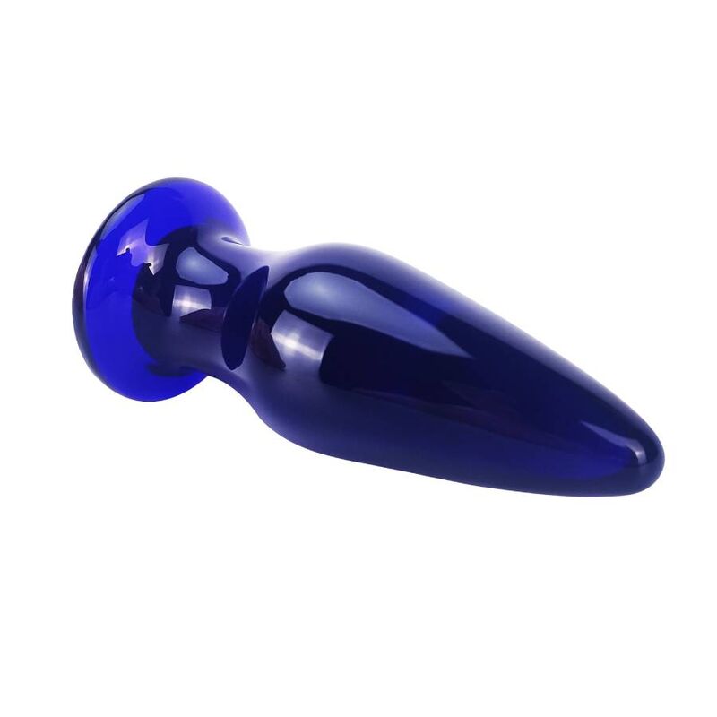 DelighToys - The Shining Vibrating Glass Anal Plug