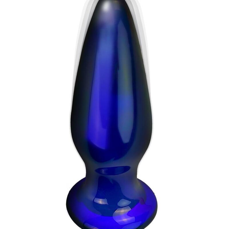 DelighToys - The Shining Vibrating Glass Anal Plug