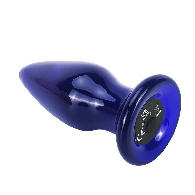 DelighToys - The Shining Vibrating Glass Anal Plug