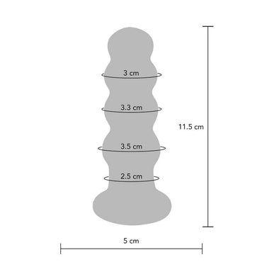 DelighToys - The Radiant Glass Anal Plug by Toyjoy