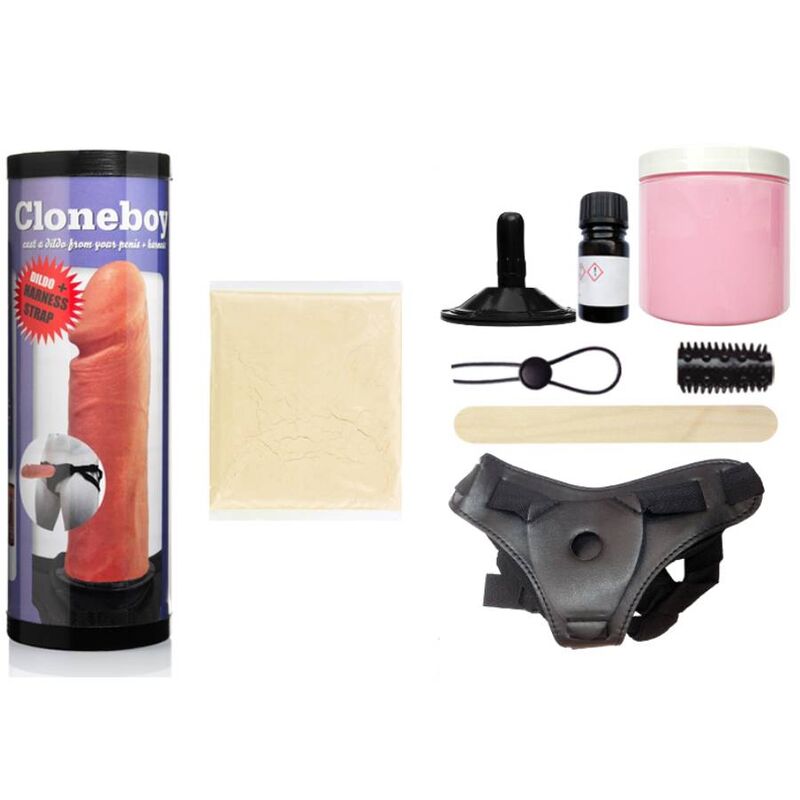 CLONEBOY - Harness and Dildo Kit by DelighToys