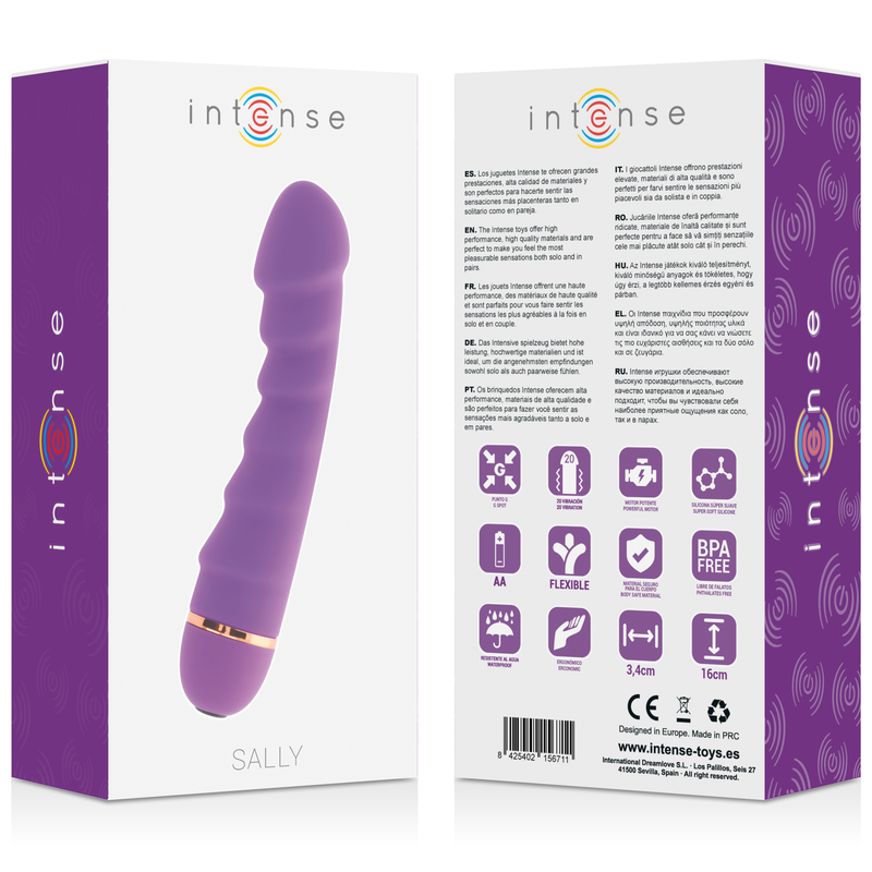 Intense - Sally 20 Speeds Silicone Lilac
