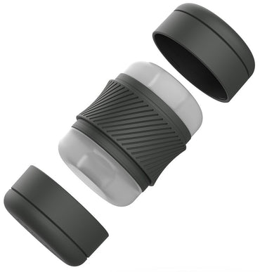 Experience intense pleasure with the B Swish Bhandy Male Masturbator Black. Silky soft texture, compact design, body-safe materials, and waterproof for easy cleaning.1