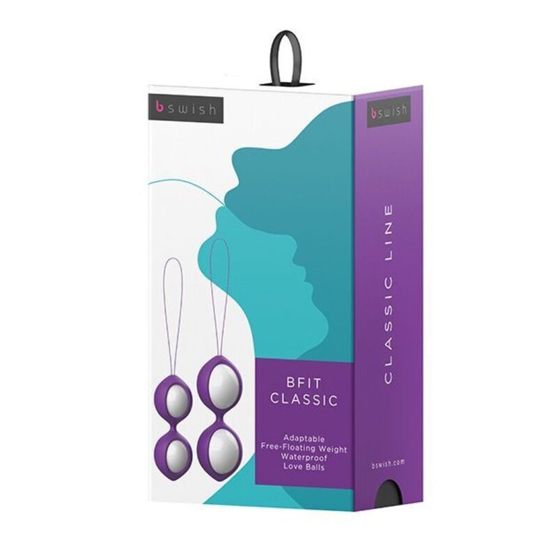 Enhance pleasure and pelvic strength with B Swish Bfit Classic Love Balls. Customizable weights (28g-76g), body-safe silicone, waterproof, and designed for progressive Kegel training.11