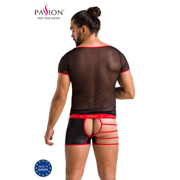 Passion Mark Two-Piece Polyurethane Lingerie Set 055 – Lingerie – S/M – product photo 2