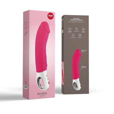 Fun Factory Big Boss G5 Rechargeable Silicone Vibrator – Vibrators – NUDE – product photo 2