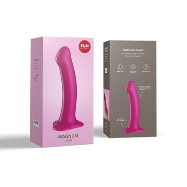 FUN FACTORY - DelighToys Magnum Dildo Blackberry – Large Silicone Pleasure Device