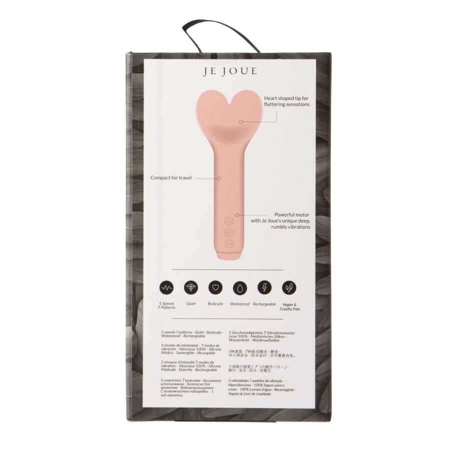 JE JOUE - Amour Bullet Vibrator Pale Rosette by DelighToys