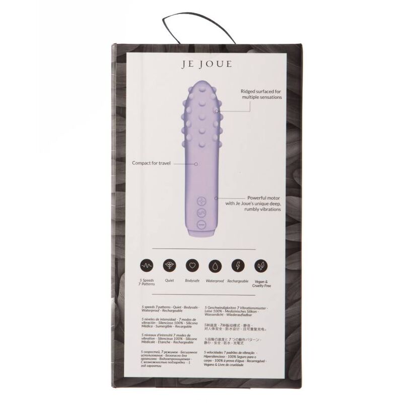 JE JOUE - Duet Bullet Vibrator Purple by DelighToys