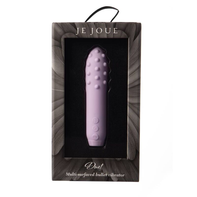JE JOUE - Duet Bullet Vibrator Purple by DelighToys