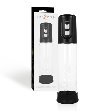 INTENSE Automatic Vacuum Penis Pump with Clear Cylinder – Penis Pumps – product photo 2