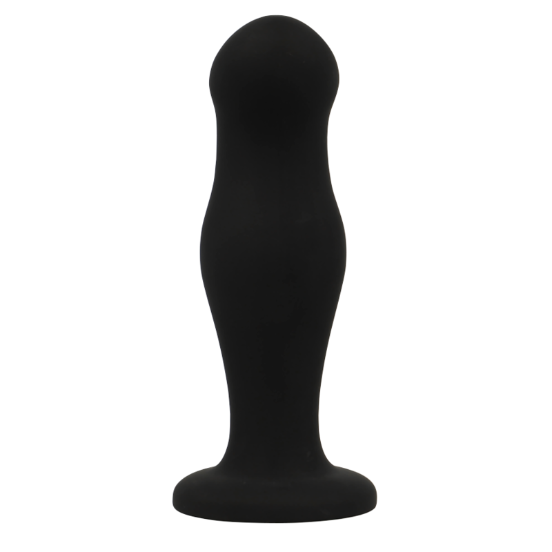 Black&Silver - Sean Plug Anal Premium Silicone Black