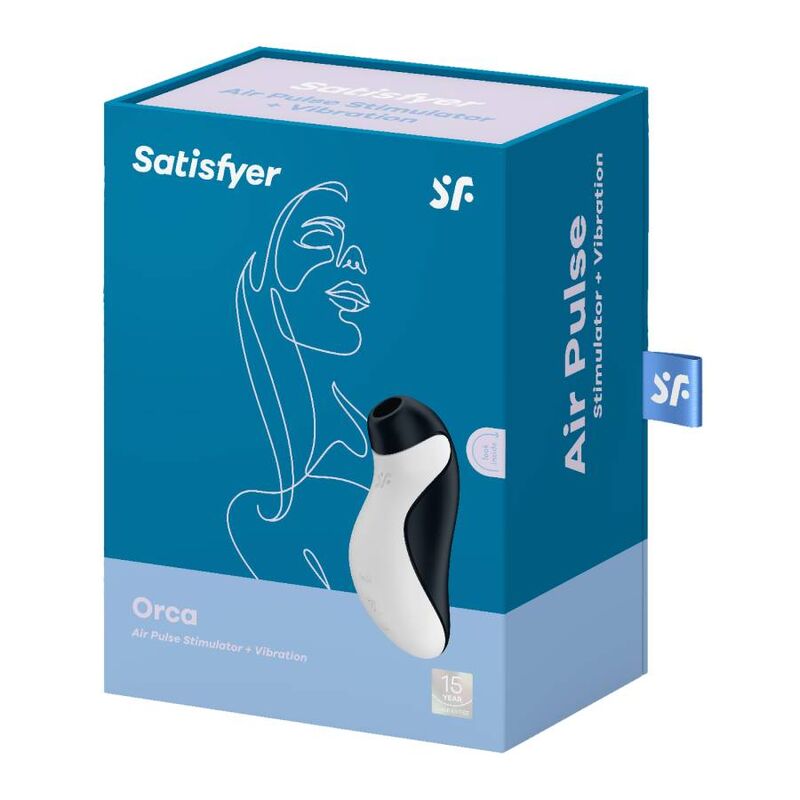 SATISFYER - DelighToys Orca Air Pulse Stimulator Vibration