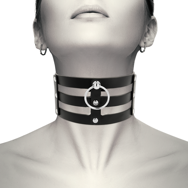 DelighToys - Coquette – Chic Desire Vegan Leather Adjustable Choker