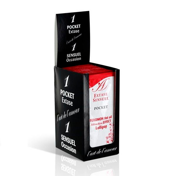 Extase Sensual - Massage Oil With Heat Effect Pheromones Lollipop 10 Ml