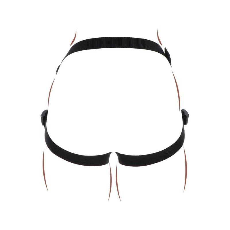 Get Real - Strap-On Harness Black