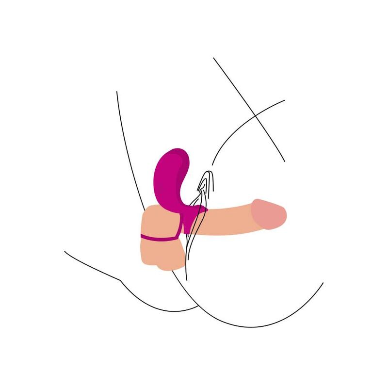 XOCOON - Couples Stimulator Ring – Fuchsia by DelighToys
