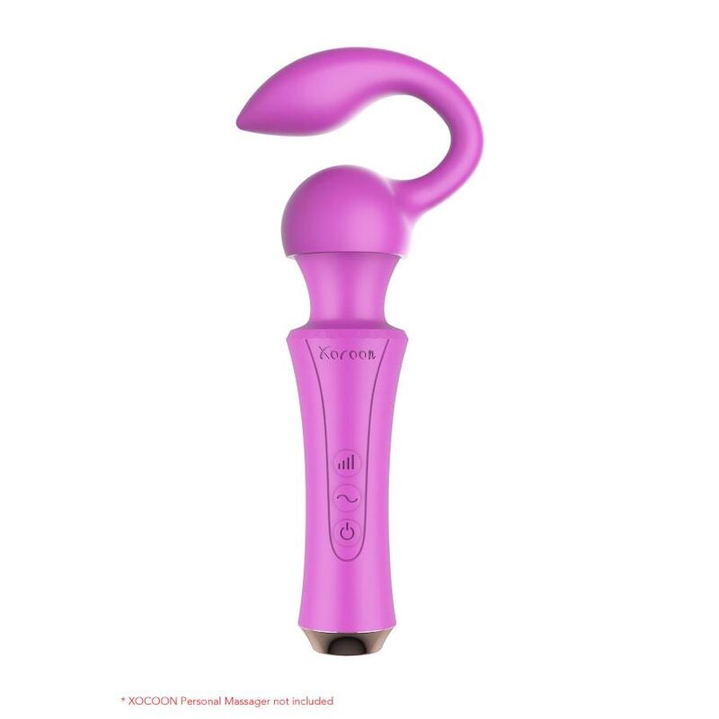 XOCOON - DelighToys Xocoon Silicone Attachment Personal Massager – Fuchsia