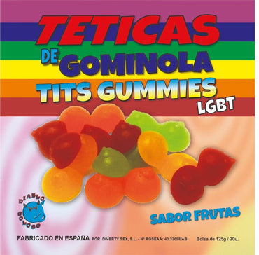 DelighToys - Diablo Goloso – Assorted Glitter Gummy Candies