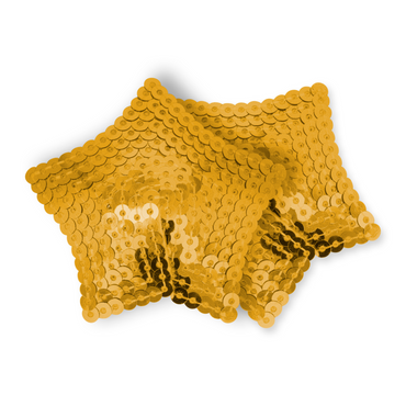 OHMAMA - DelighToys Golden Sequined Star Nipple Covers