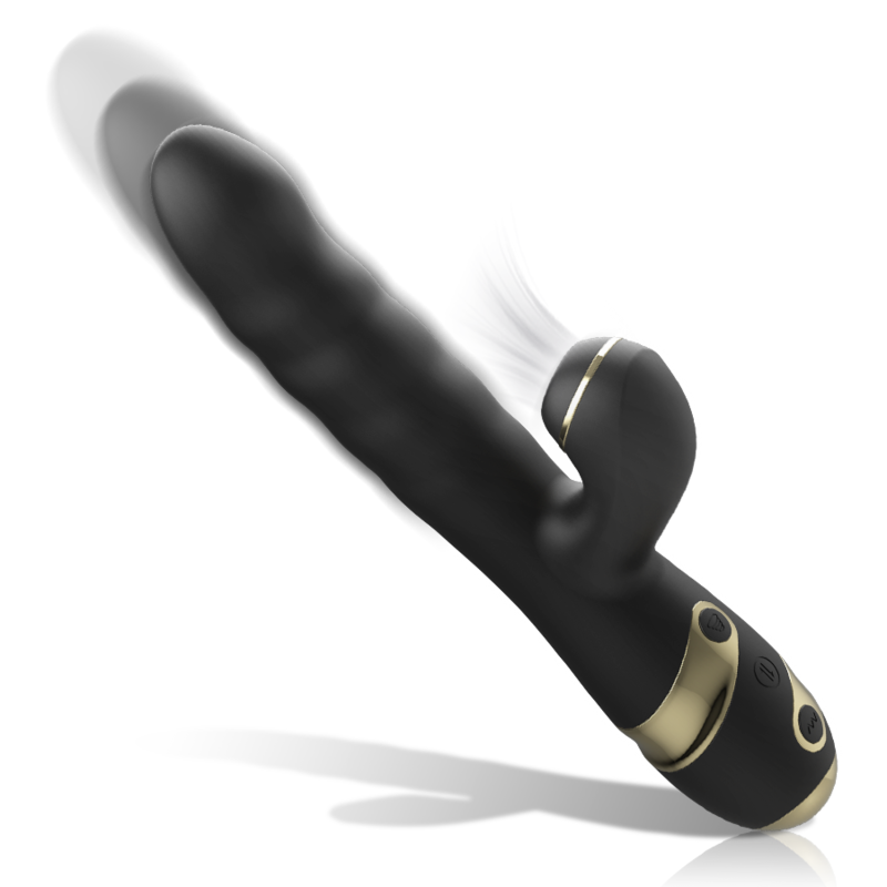 IBIZA - Up & Down Vibrator with Clitoral Suction by DelighToys