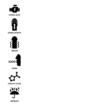 IBIZA - Up & Down Vibrator with Clitoral Stimulator by DelighToys