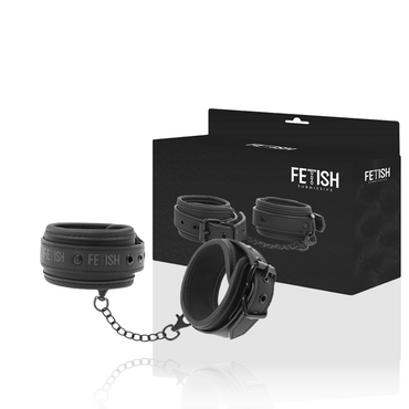 FETISH SUBMISSIVE - Vegan Leather Ankle Cuffs with Neoprene Lining – Fetish Submissive by