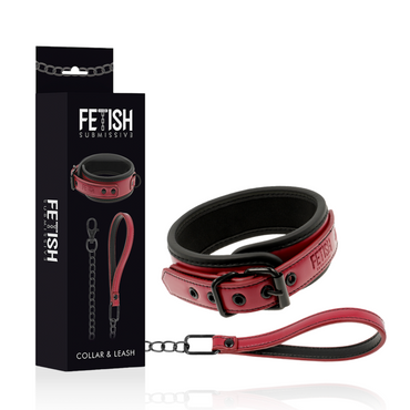FETISH SUBMISSIVE - Dark Room – Neoprene Lining Chain Necklace by Deligh
