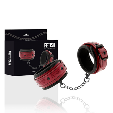 FETISH SUBMISSIVE - DelighToys Vegan Leather Ankle and Wrist Handcuffs with Neoprene Linin