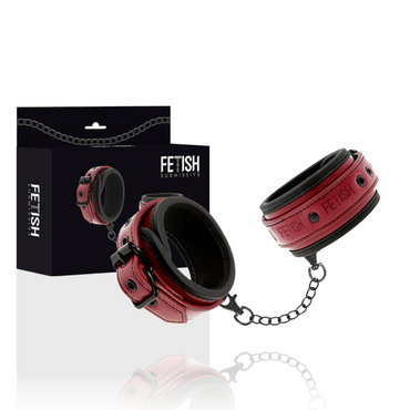 FETISH SUBMISSIVE - DelighToys Vegan Leather Handcuffs with Neoprene Lining – Fetish Submi