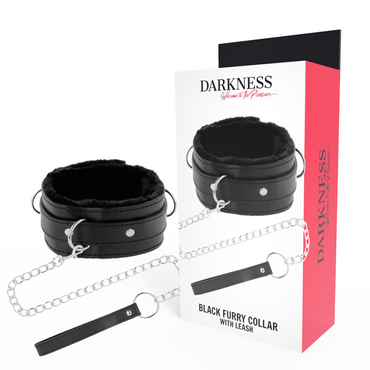 DARKNESS - Adjustable Comfortable Posture Necklace with Leather Chain